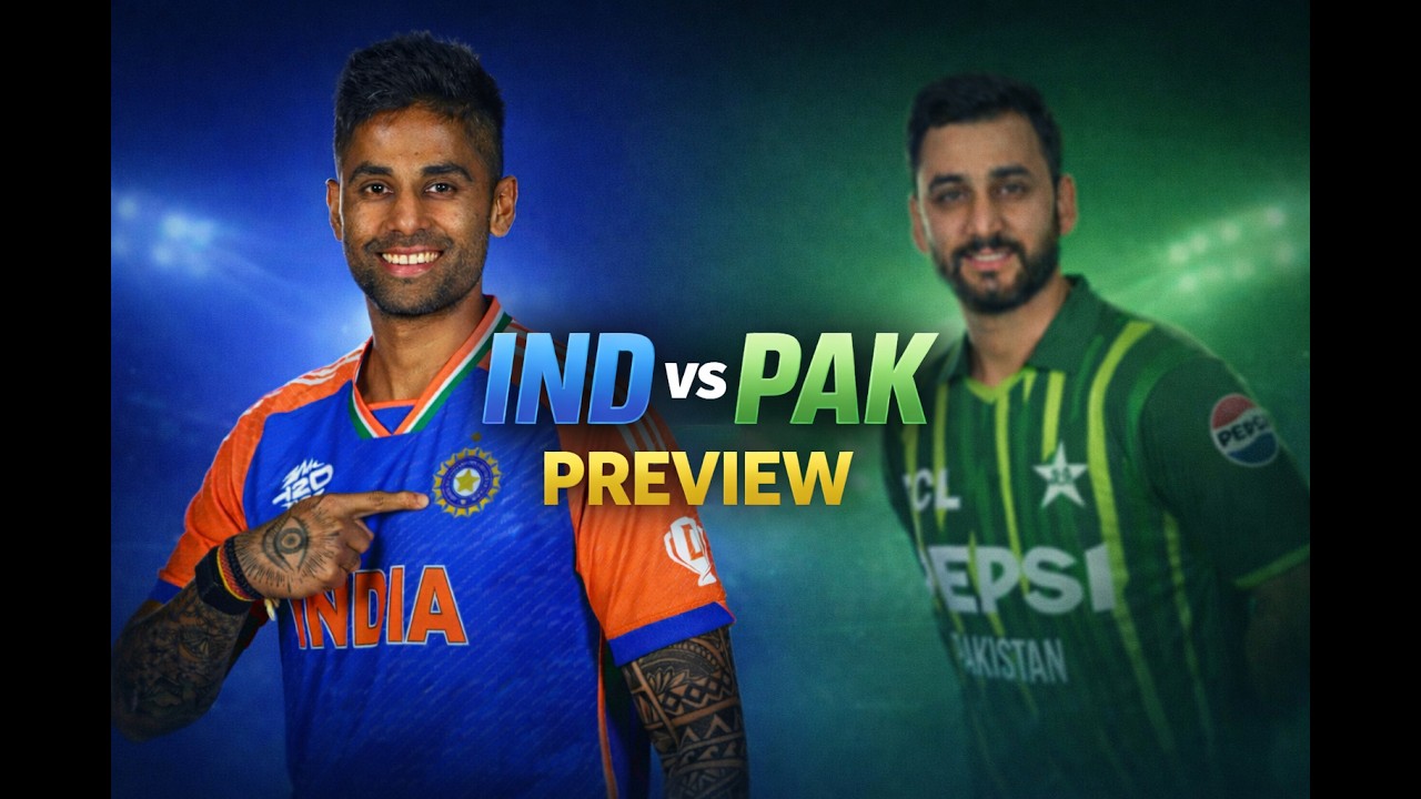 India vs Pakistan Preview | T20 World Cup 2026 | Telugu