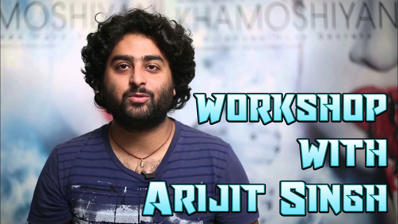 Arijit Singh with Subhash Ghai at MUSIC WORKSHOP