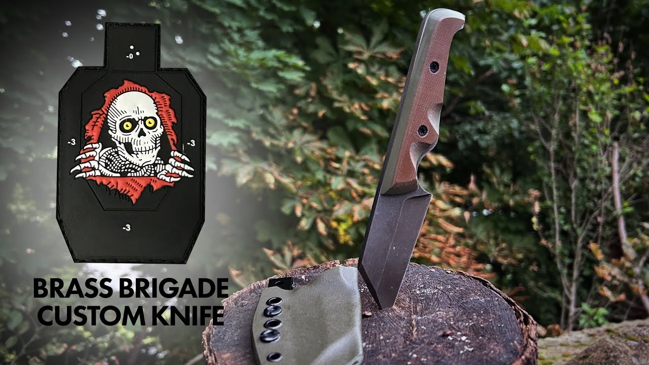 A True Work of Art | Custom Made in USA Knife from Brass Brigade