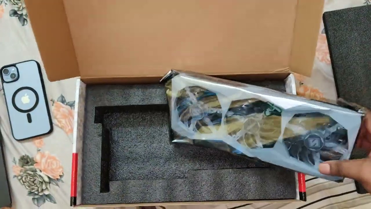 Unboxing Asrock Amd radeon Rx 7600 steel legend edition @GPUwars