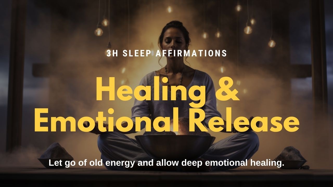 3 Hours of Healing & Emotional Release Affirmations (While you Sleep) I forgiveness, self-acceptance