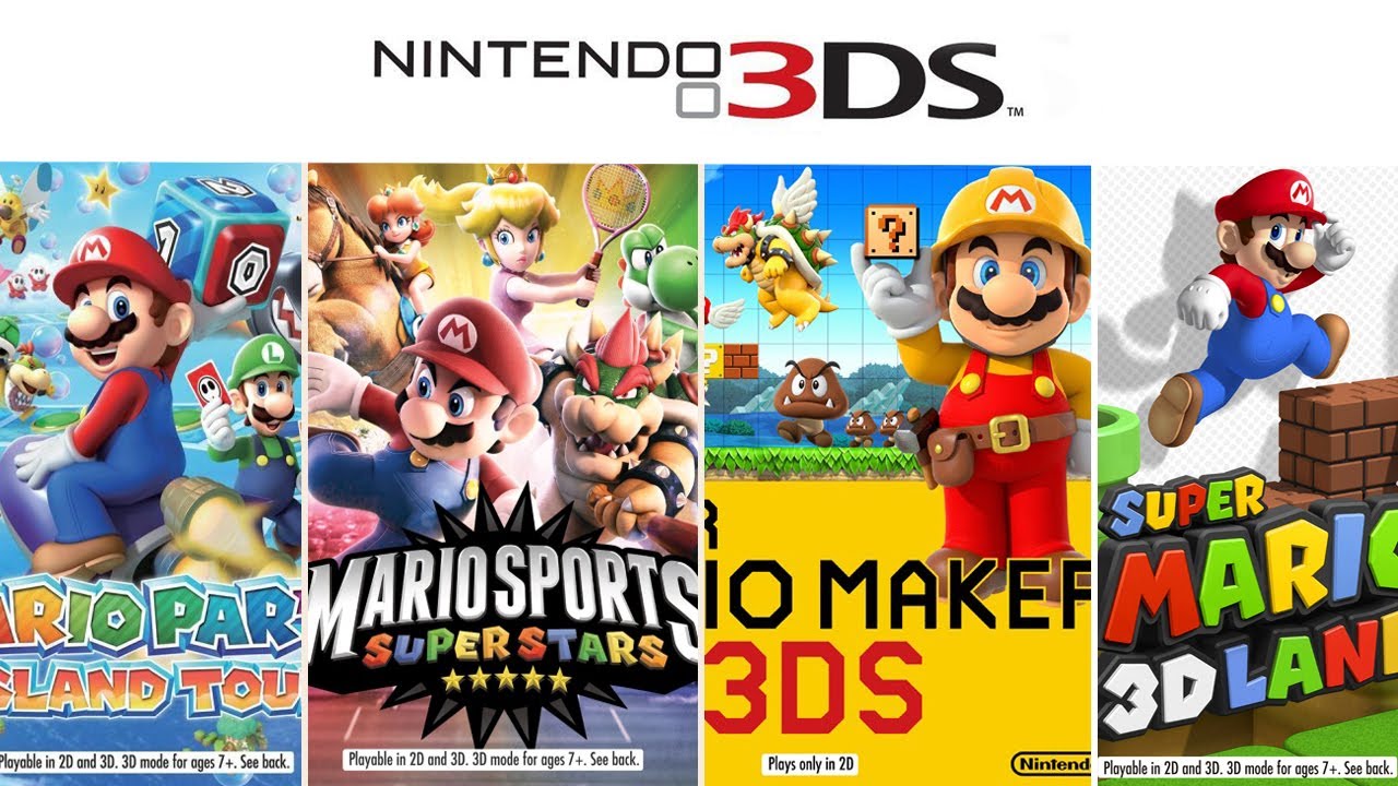 Mario Games for 3DS
