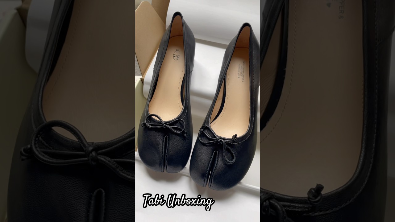 Those are so pretty 🤍#tabi #shoes #unboxing #fashion #japanesefashion #modernfashion #highfashion