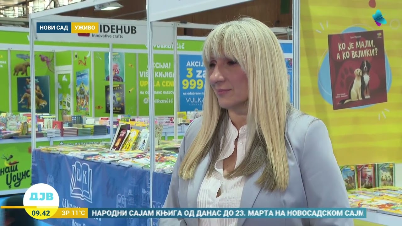 Počinje sajam knjiga u Novom Sadu