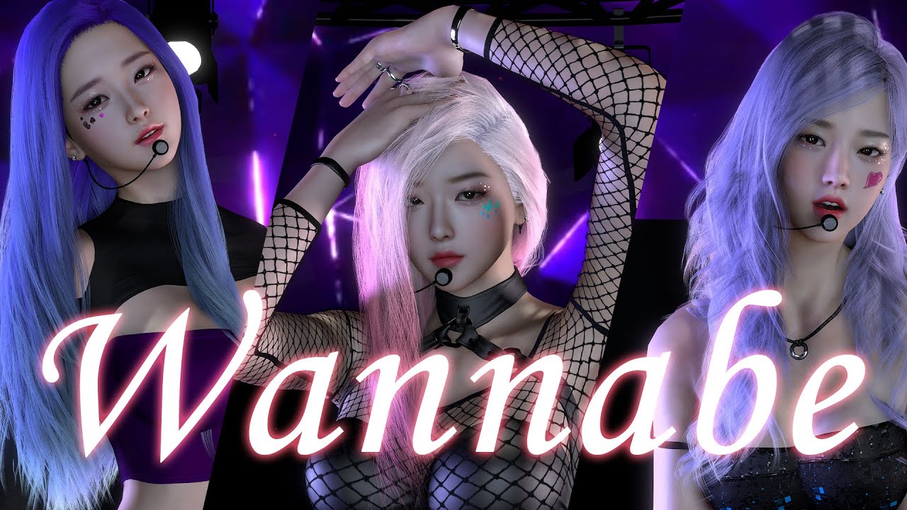 [MMD VAM] ITZY - Wannabe / 4k