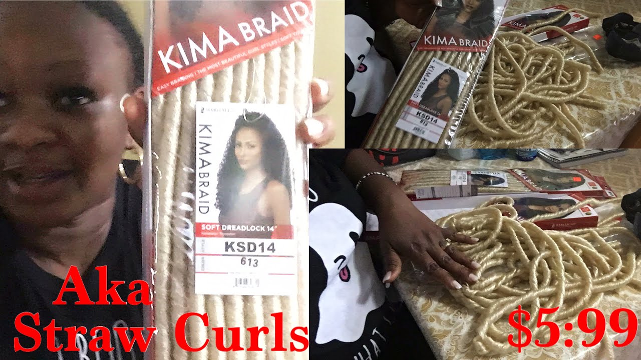 First Impression on the Harlem 125 Kima Braid/ Soft Dreads aka Straw Curls