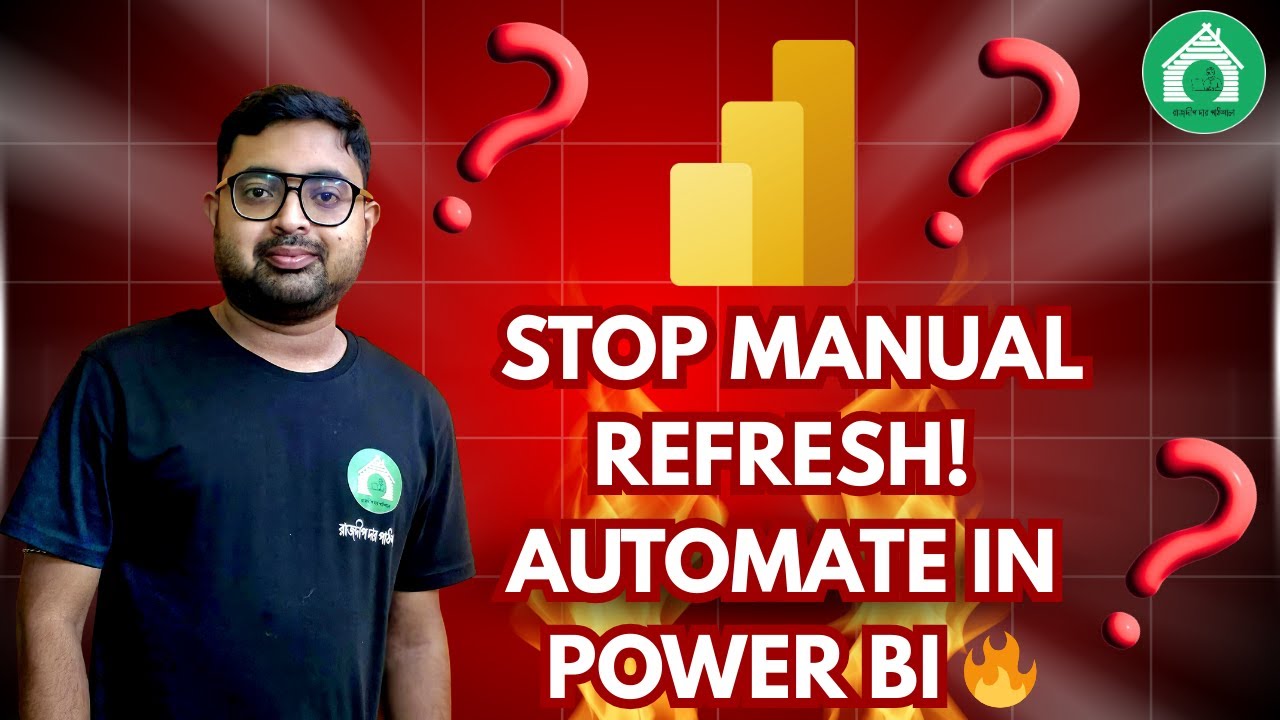 Stop Manual Refresh! How to Automate Data Updates in Power BI | RAJDEEP DAR PATHSHALA