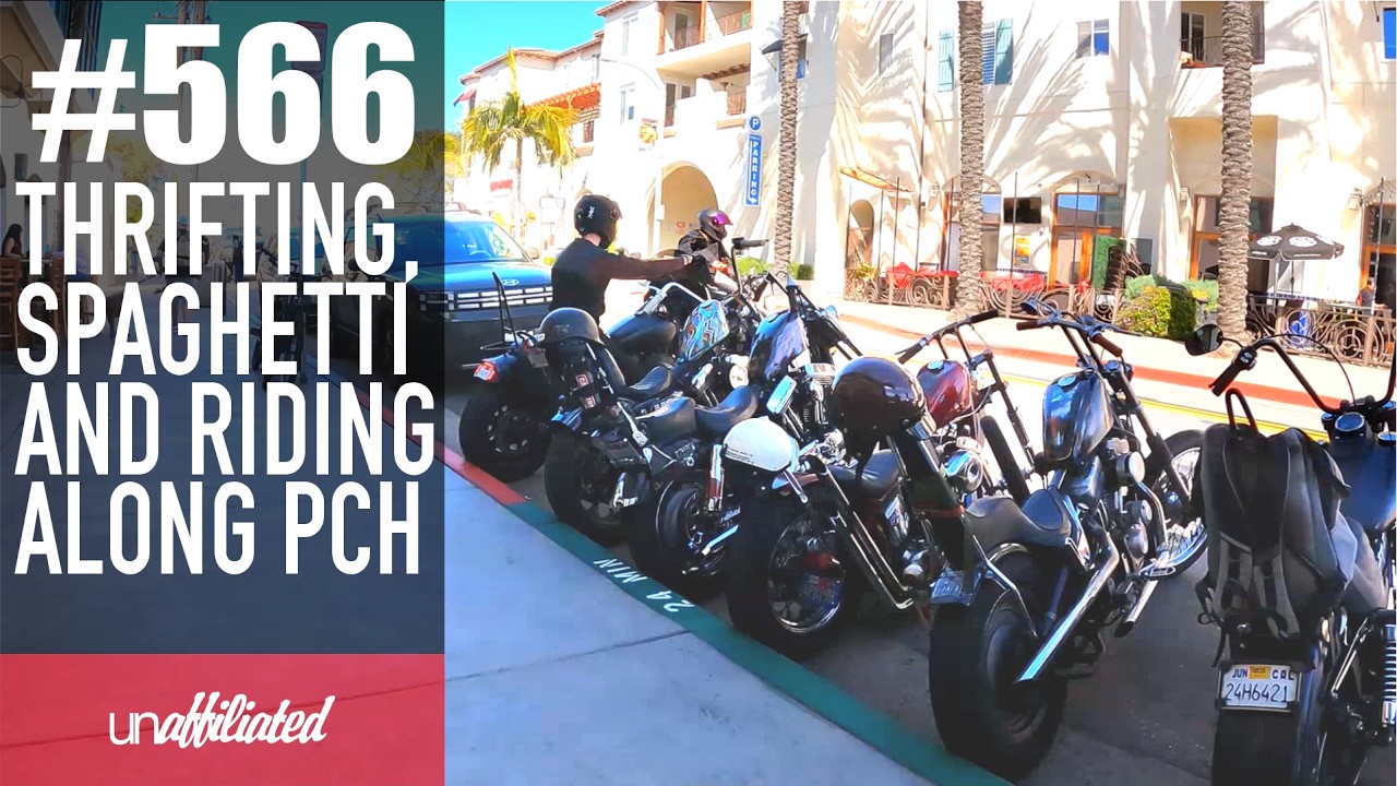 #566 - Покупки в секонд-хенде, спагетти и поездка по шоссе PCH