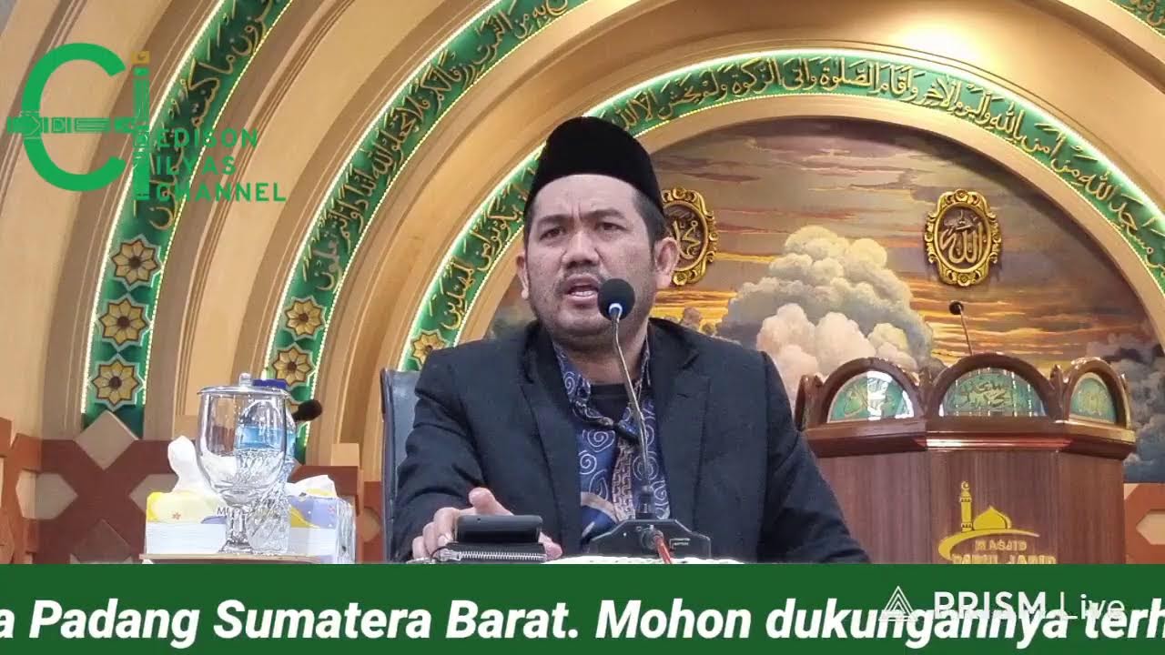 5 Hal yang  harus disegerakan dan di Puji Allah QS Ta-ha (20)  ayat 114 Dr Syofyan Hadi SS MAg MHum