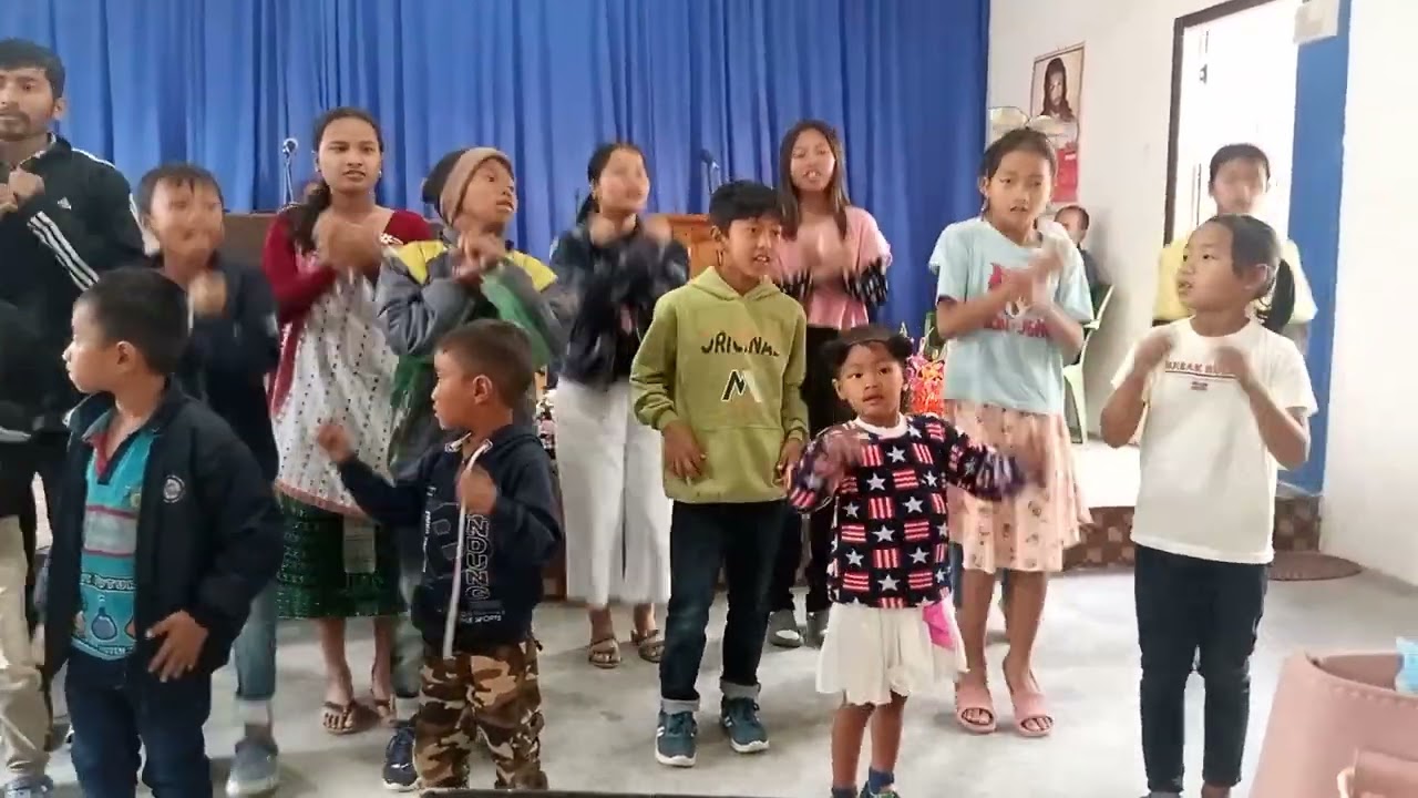 Sunday School Sunday School hum toh jayenge... 15th Jan, 2023..@Rongsali AG Church... Sunday School