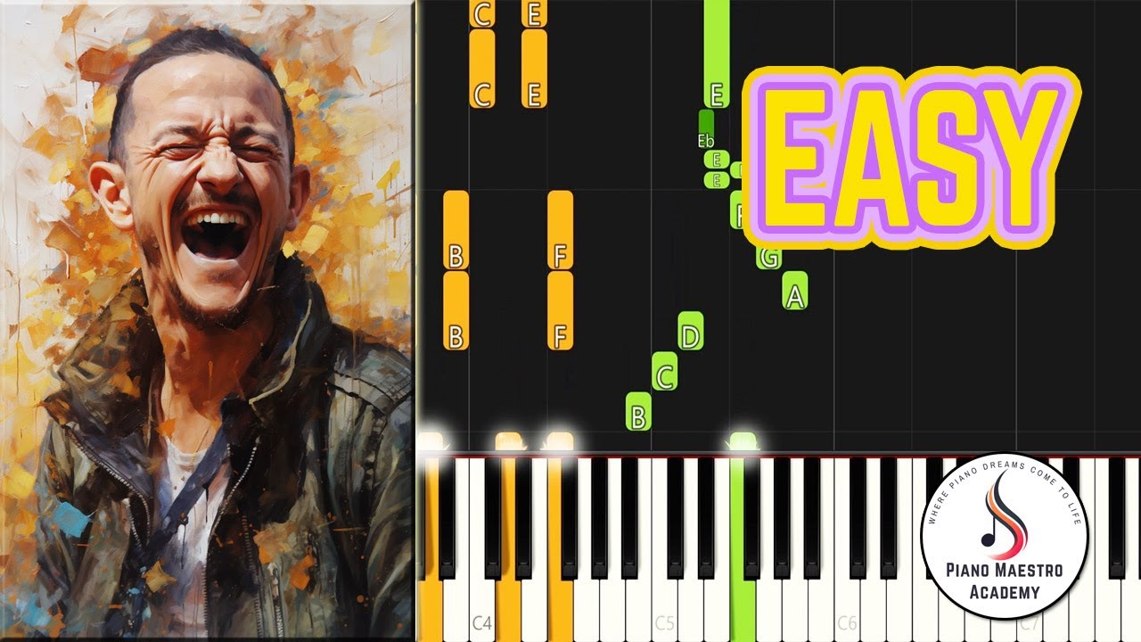 Linkin Park - Crawling - Easy Piano Tutorial - Beginner