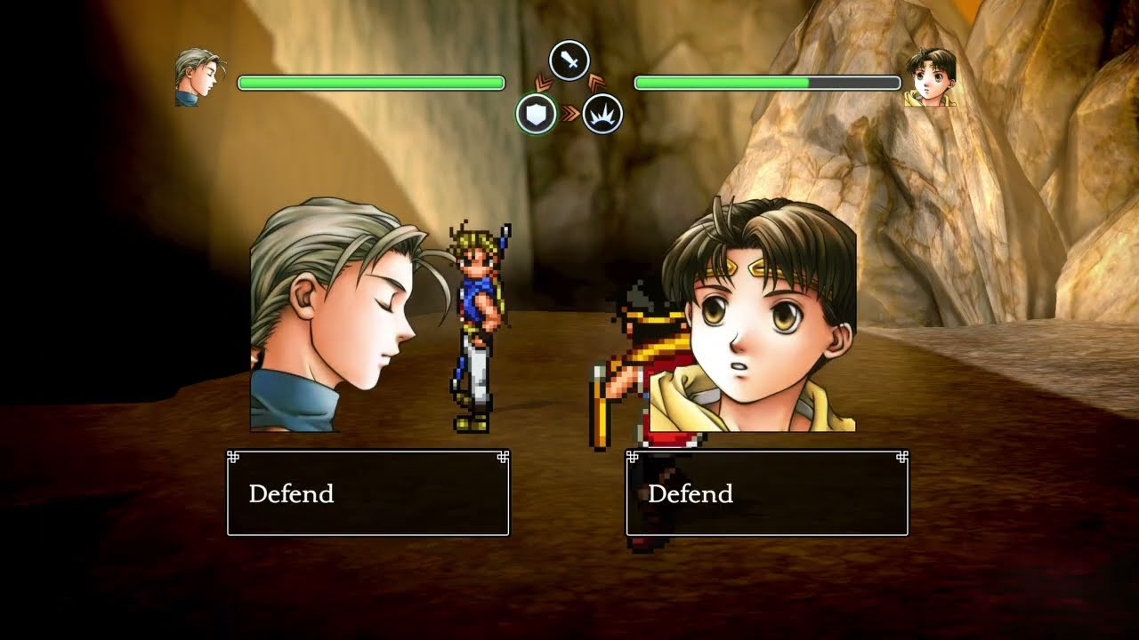 Suikoden 2 Remastered Hard Mode Final Boss + Best Ending + Credits