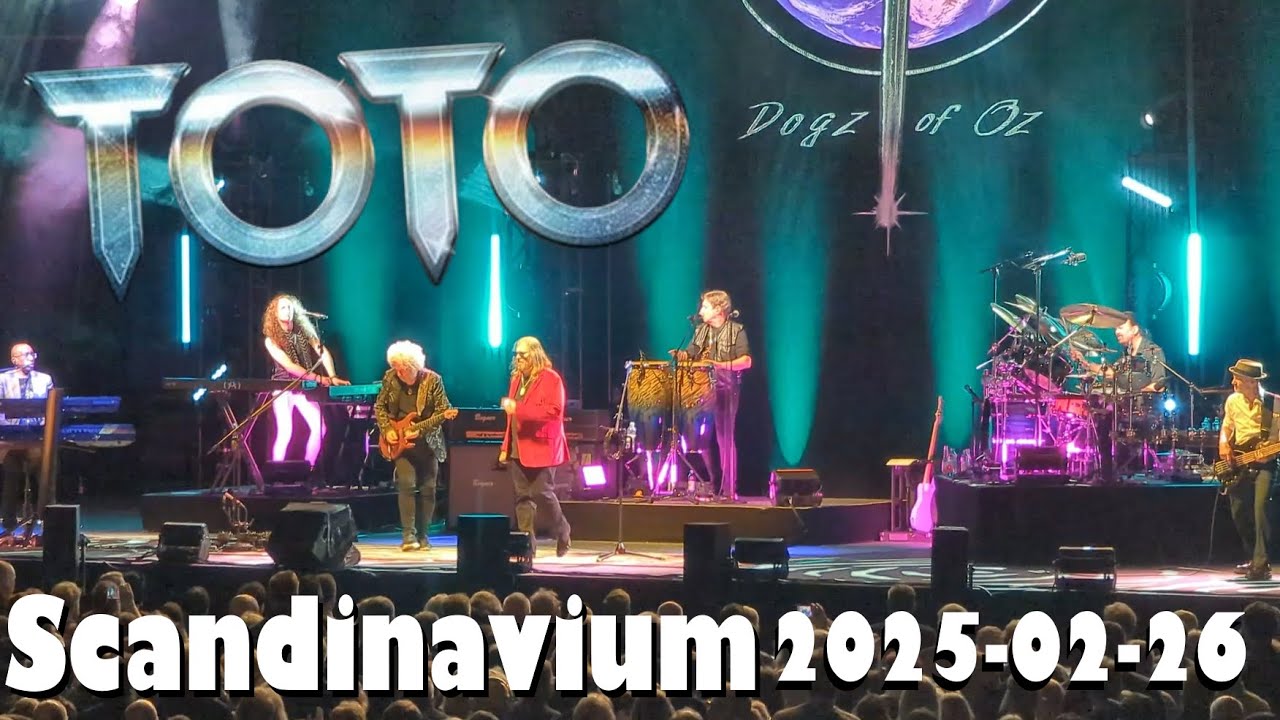 TOTO - Partial Concert Set (Live at Scandinavium, Gothenburg 2025-02-26  'Dogz of Oz' Tour)