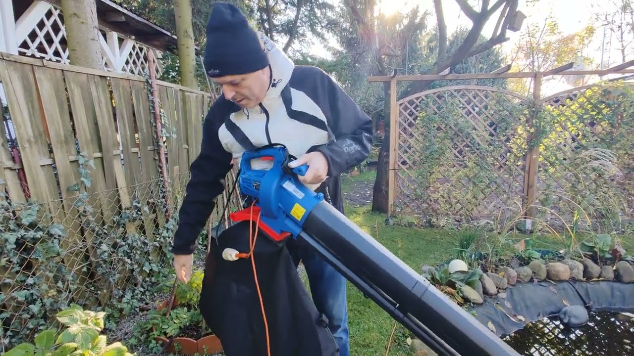 Dmuchawa odkurzacz do liści  Blaupunkt 3500W recenzja test