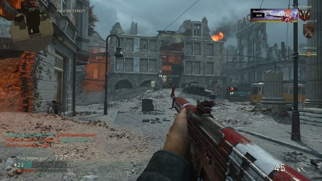 Call of Duty WW2: Team Deathmatch Gameplay (No Commentary)