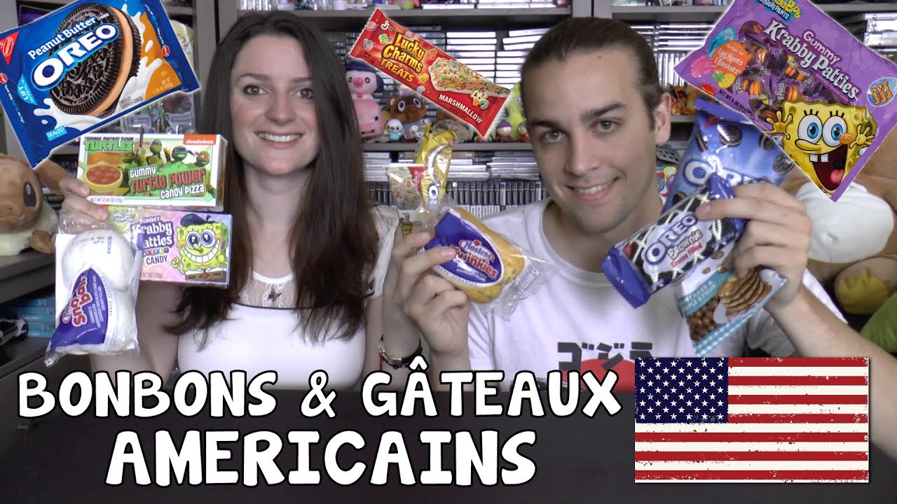 MY AMERICAN MARKET BONBONS & GATEAUX AMERICAINS DEGUSTATION