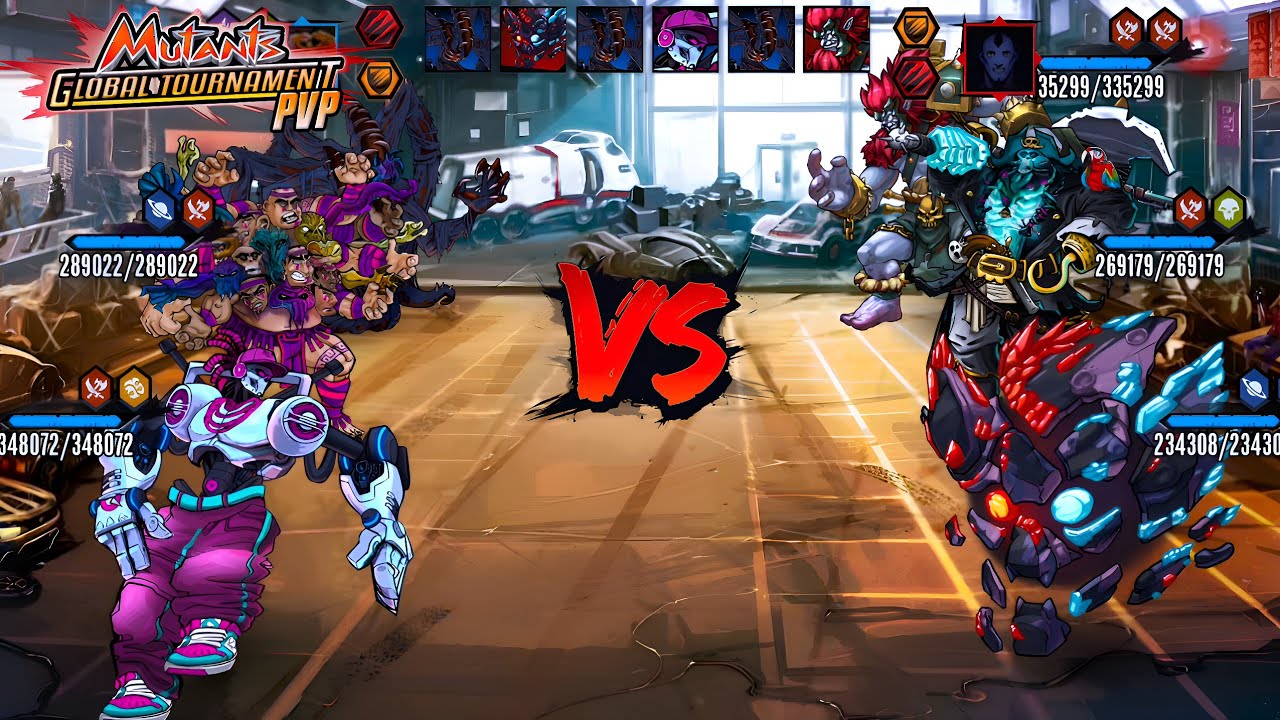 Hekatoncheiros pvp (wrong ability) - Mutants Genetic Gladiators