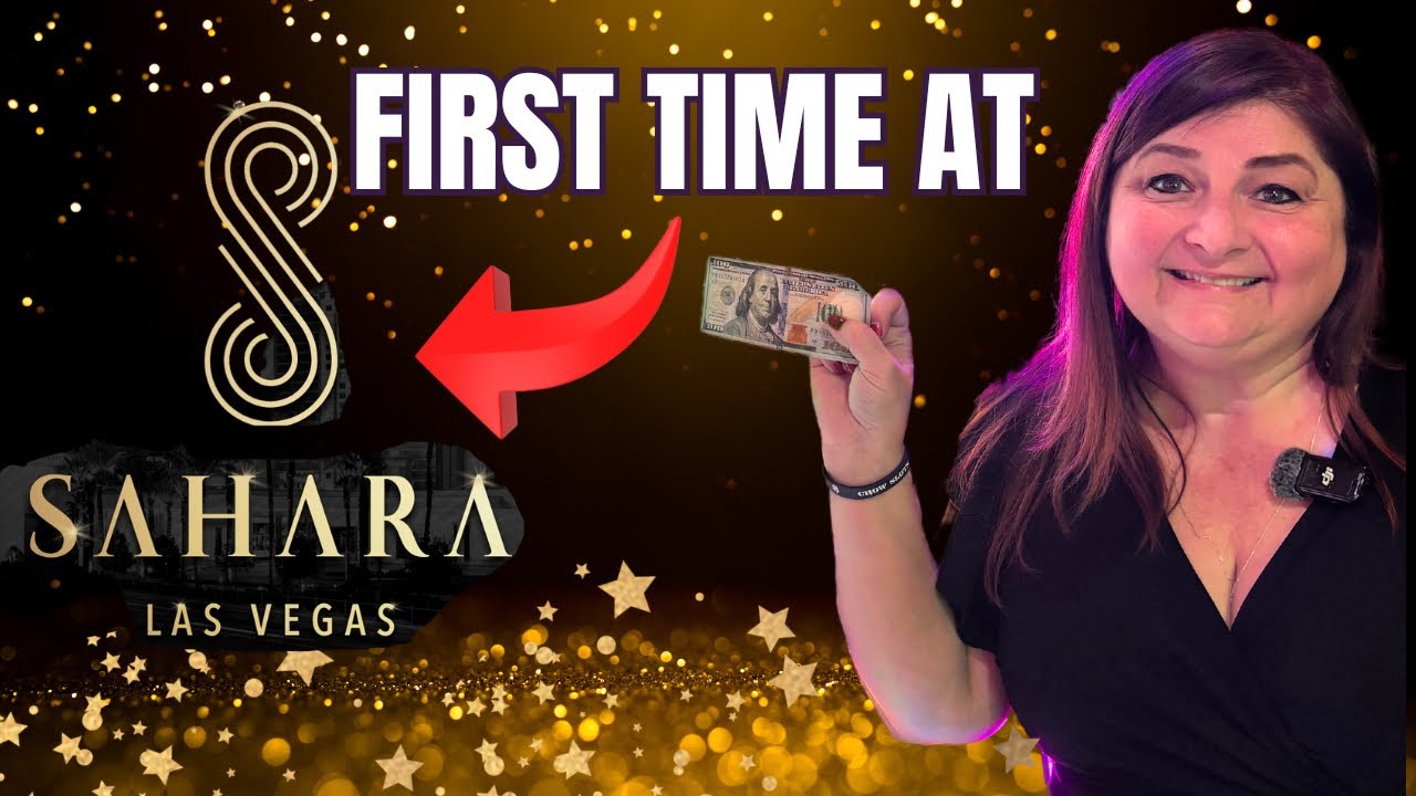 $1000 SLOT CHALLENGE AT SAHARA LAS VEGAS CASINO!