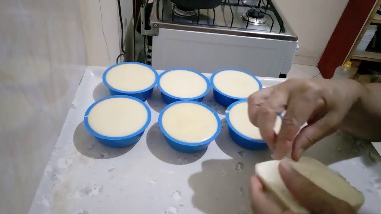 Como fazer  sabonete caseiro em barra de Camomila