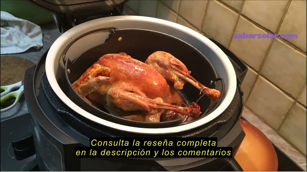 Reseña del Ninja Foodi Olla eléctrica multifunción, 6 l, 7 funciones en 1, Olla a presión, Freír con