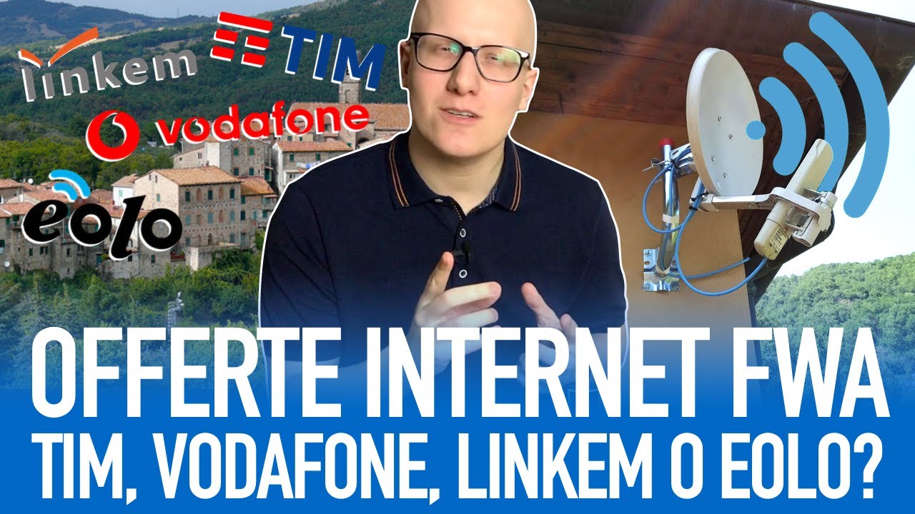 Quali sono le differenze tra le offerte FWA di Tim, Vodafone, Linkem e Eolo?