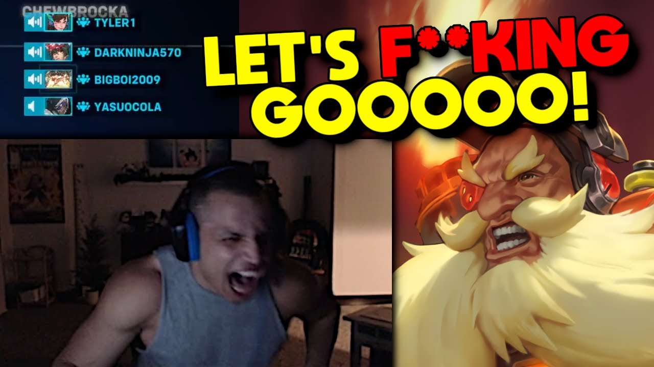 Tyler1 ЛУЧШАЯ КОМАНДА в Overwatch 2