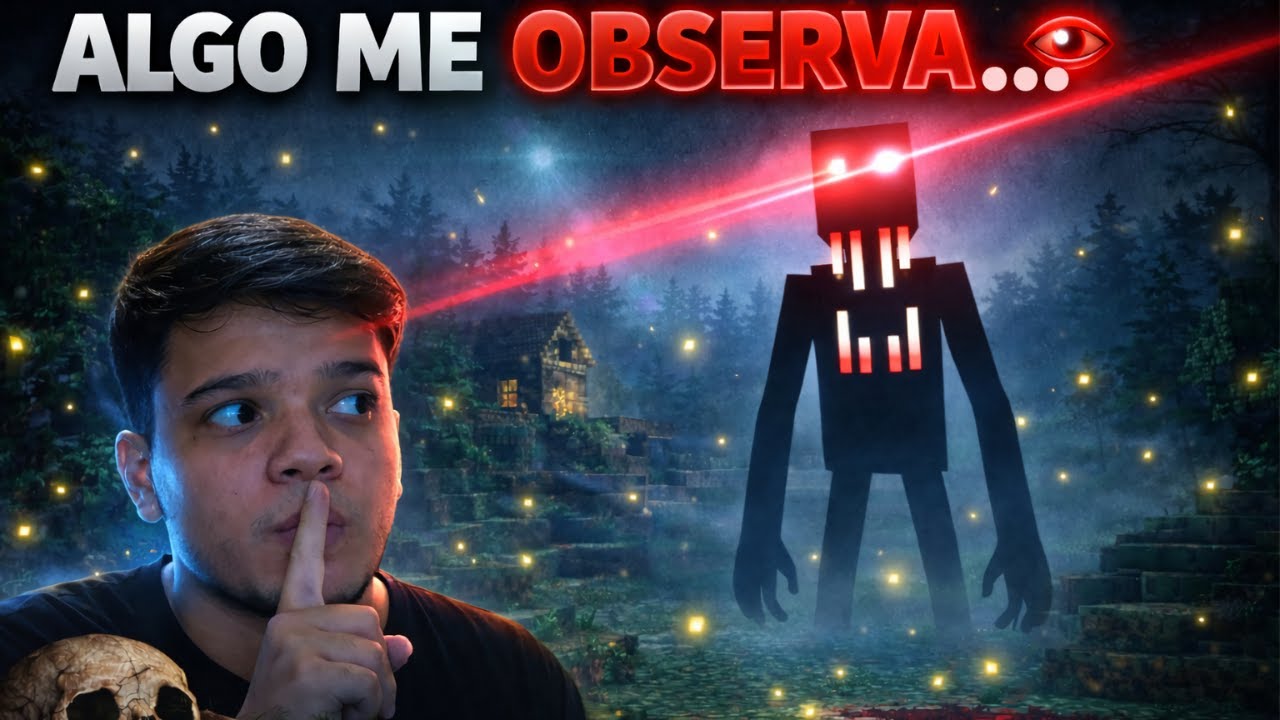 Transformei O MINECRAFT em um JOGO DE TERROR