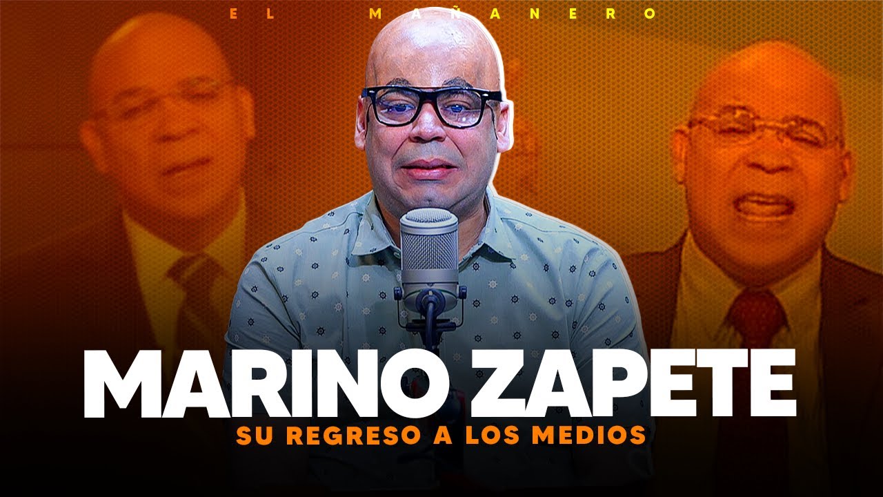 Marino Zapete regresa a los medios