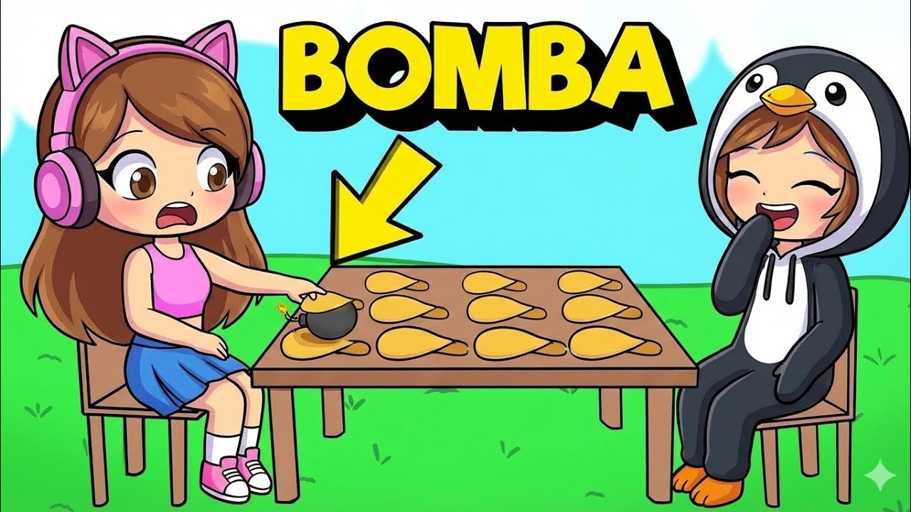 ​¡La que COMA la PAPA con BOMBA EXPLOTA! 🥔💥 Chip Bomba Roblox (con PinguiGamer)