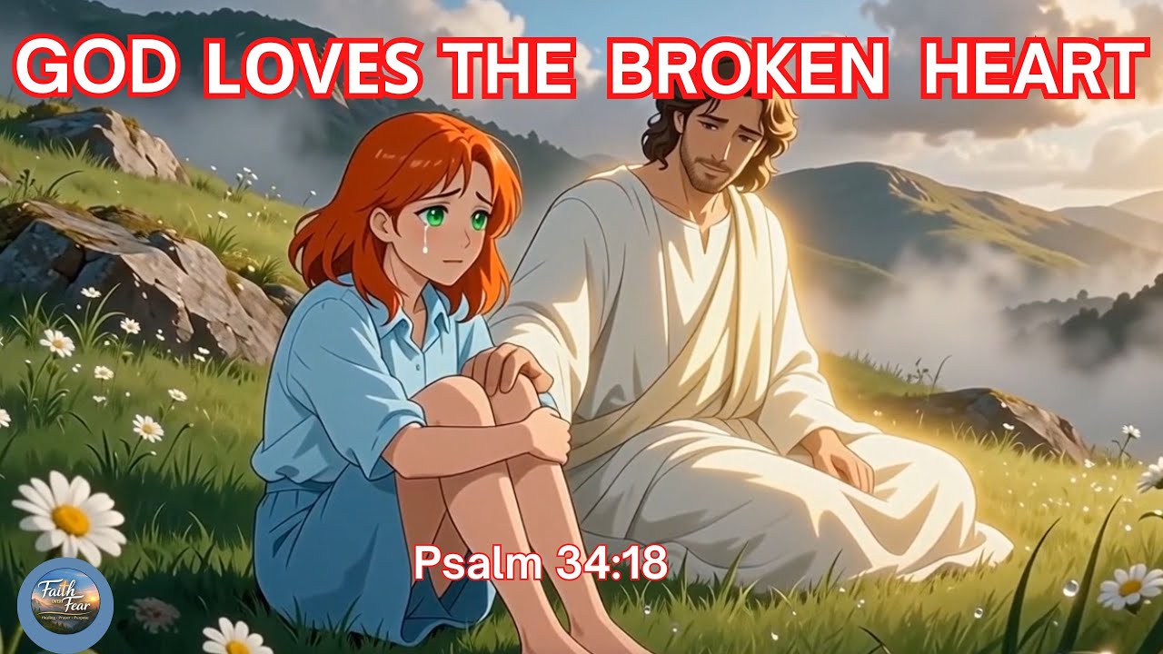 God is Closed to the broken heart- Listen to this prayer when your heart is Heavy.