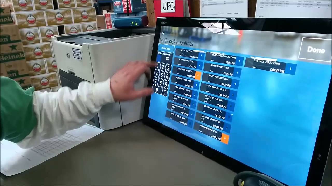 eoStar WMS - Pick Kiosk