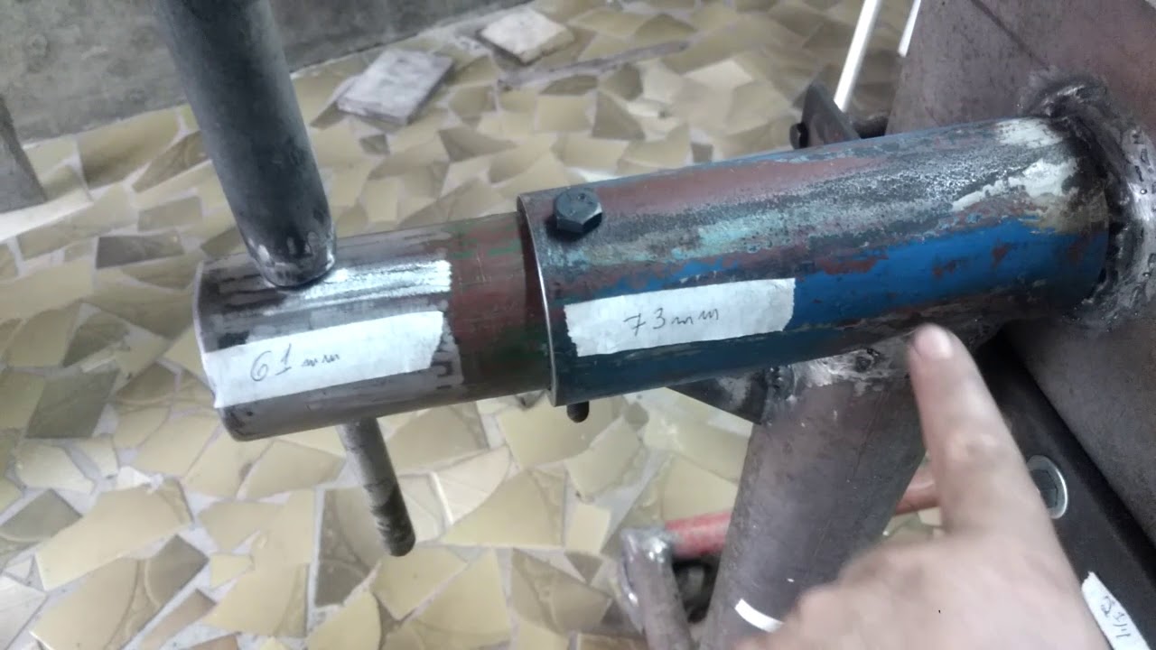 Cavalete / suporte motor de Opala.