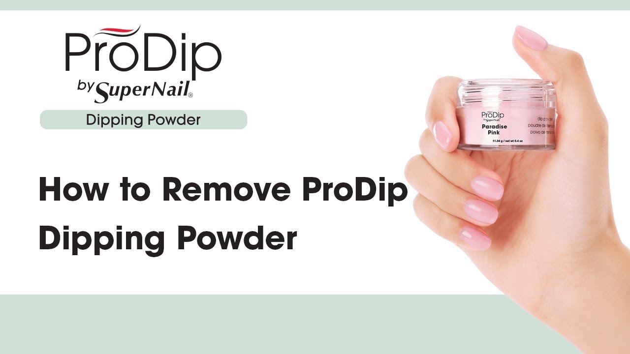 How to Remove SuperNail ProDip Dipping Powder (Tutorial)