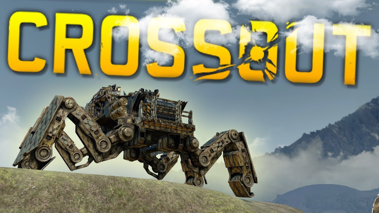 Crossout - The Largest Vehicle in Crossout? Spider Artillery & More - Crossout Best Creations