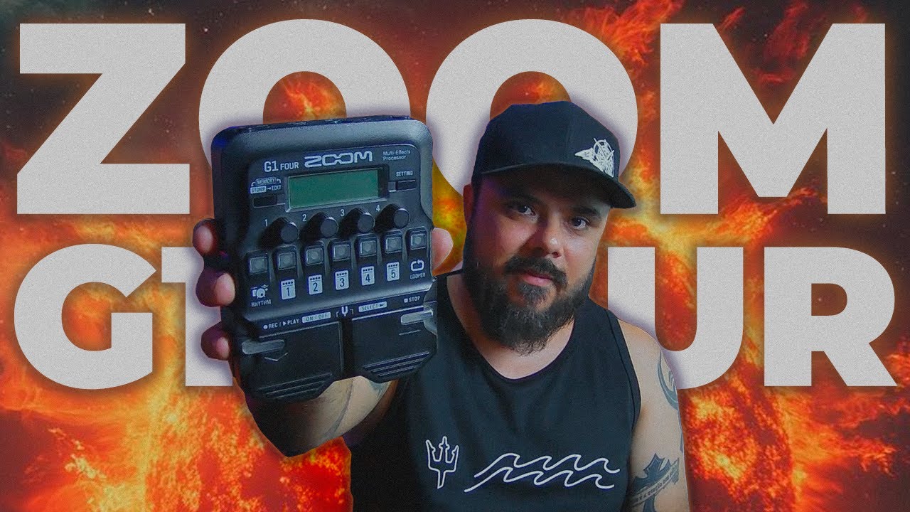 ZOOM G1 FOUR - PRIMEIRAS IMPRESSÕES
