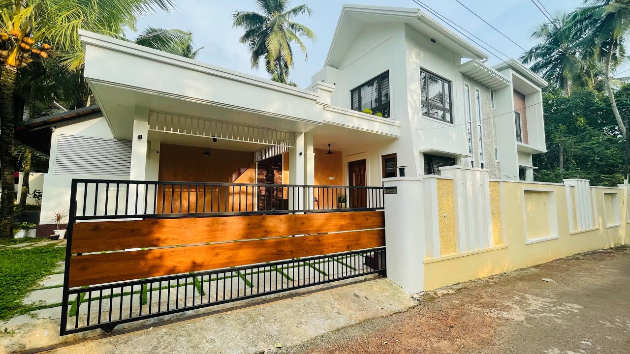 ഓപ്പൺ കിച്ചനോട് കൂടിയ മനോഹര വീട് 10 cent 3100 sqft/home tour kitchen tour