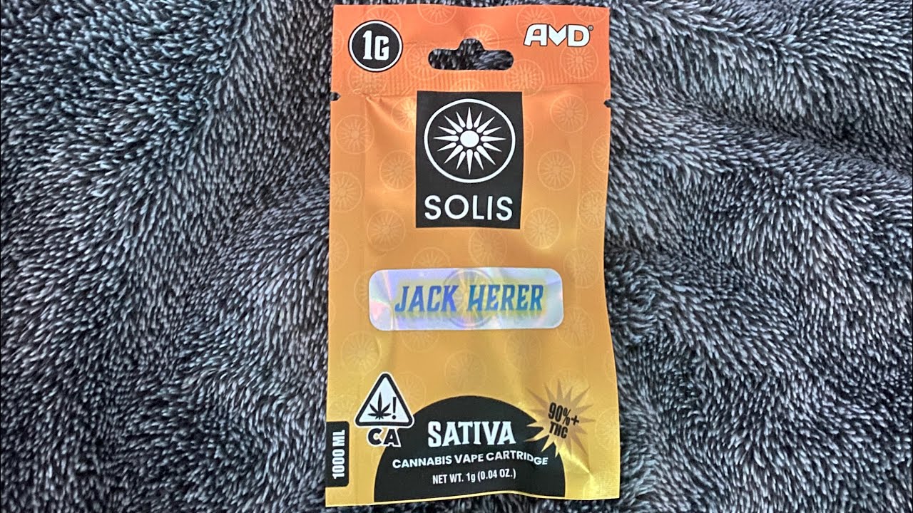 SOLIS Jack Herer Sativa Cartridge Review | Solid budget option? OFF THE RADAR REVIEWS