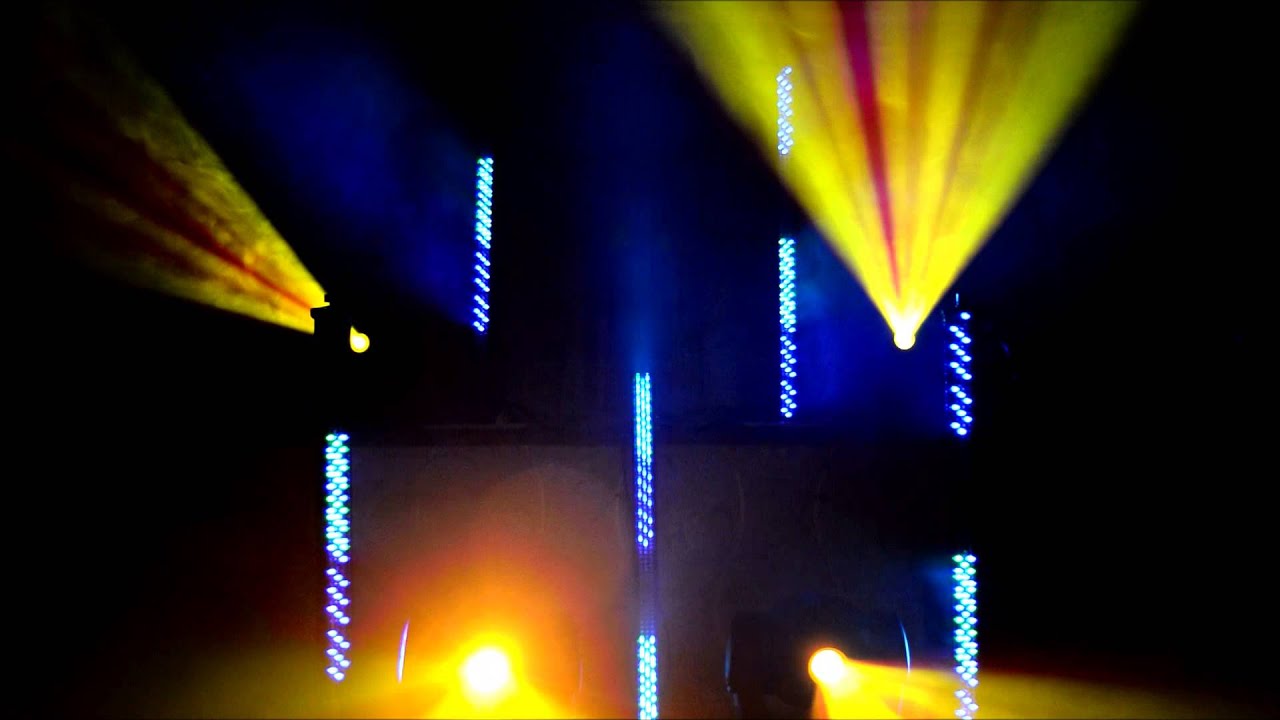 Light Show, Martin Mac 250+ and Stairville LED 8/40 Bars
