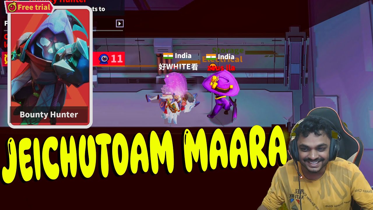 Bounty Hunter Fire Gameplay In Supersus #pogtamilgaming