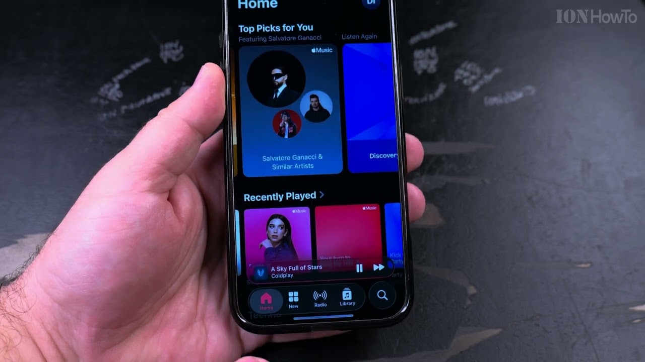 Как просмотреть историю воспроизведения в Apple Music