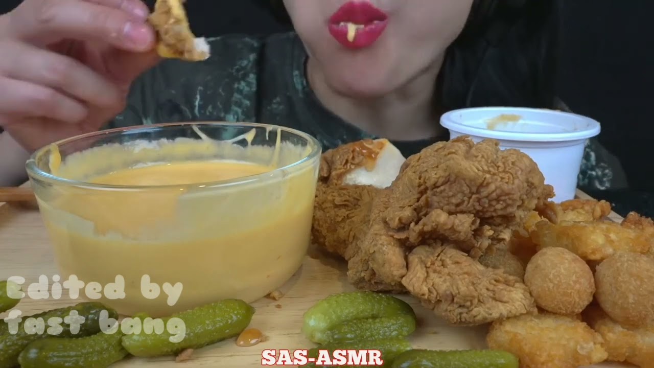 sas asmr fried chicken (bites only)