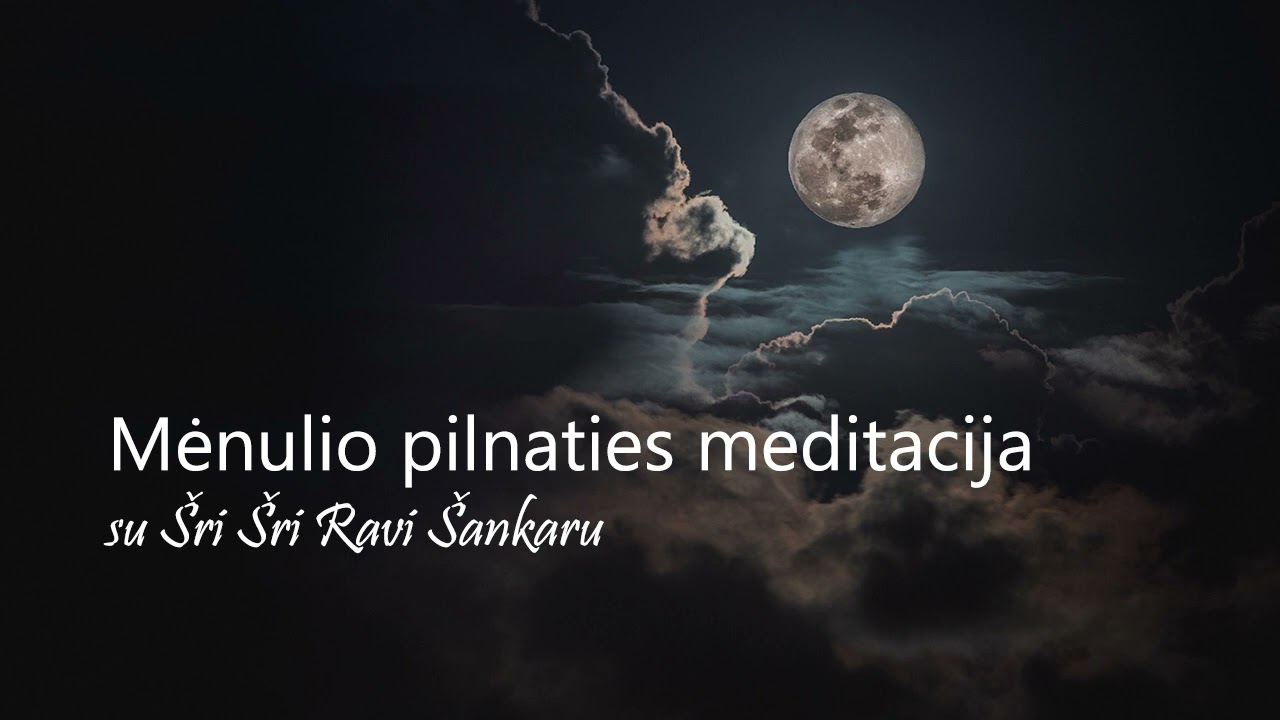Mėnulio pilnaties meditacija