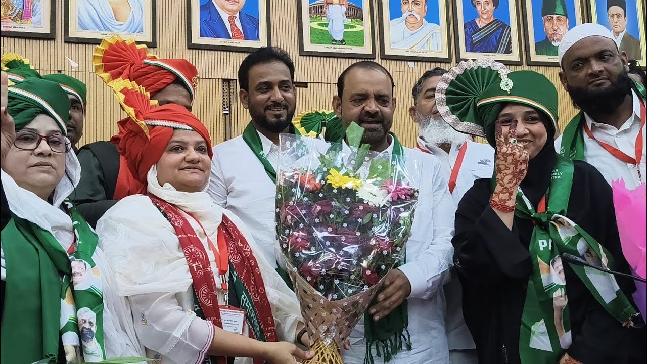 Malegaon corporation mein Islam party ka Mayor Aasif Shaikh 