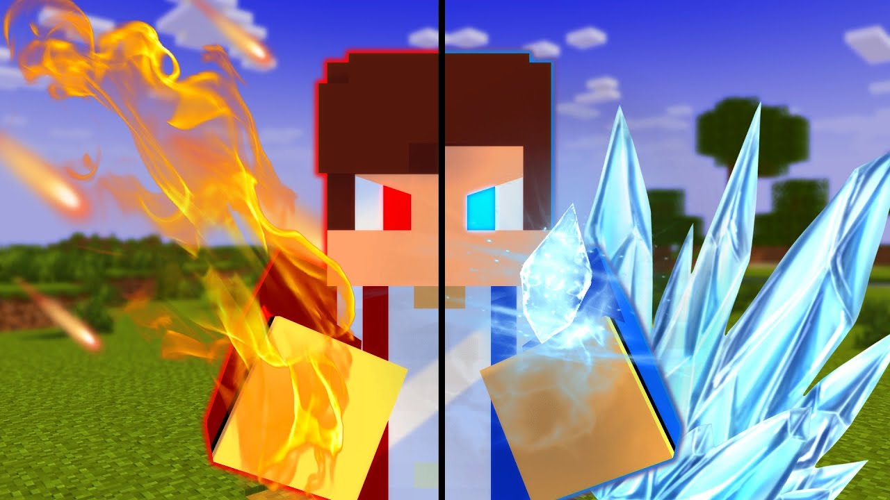 MaizenRe : JJ of Element🧊🔥- Minecraft Animation [Maizen Mikey and JJ ]