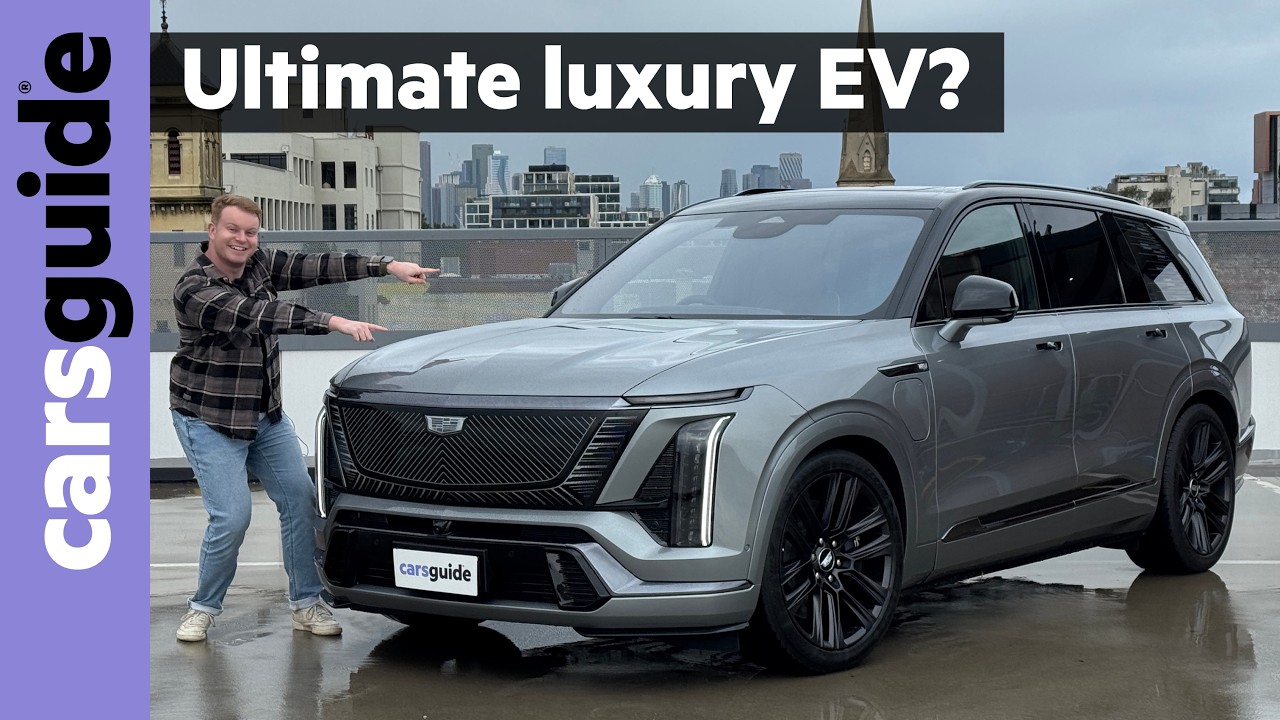 Обзор Cadillac Vistiq 2026 в Австралии: новый 3-рядный электромобиль против Volvo EX90 и Mercedes...