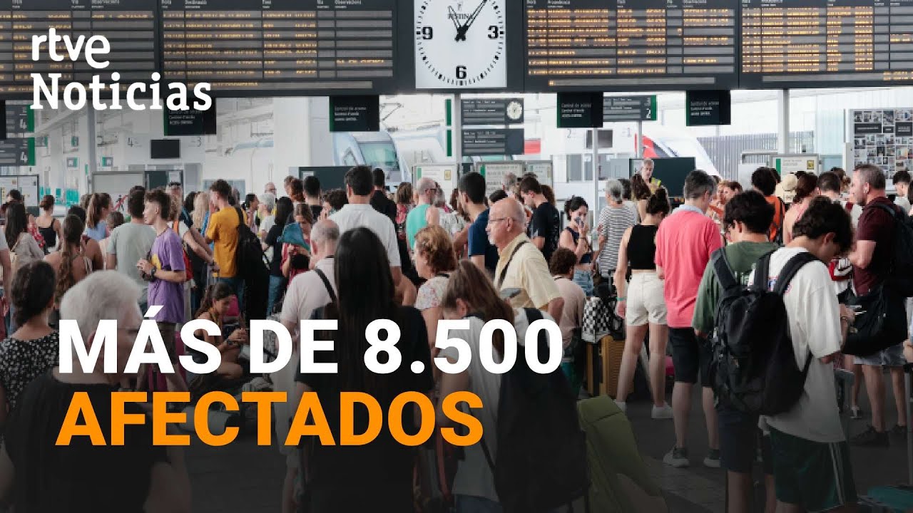 AVE VALENCIA-MADRID: Una AVERÍA suspende la CIRCULACIÓN de TRENES en plena JORNADA ELECTORAL | RTVE