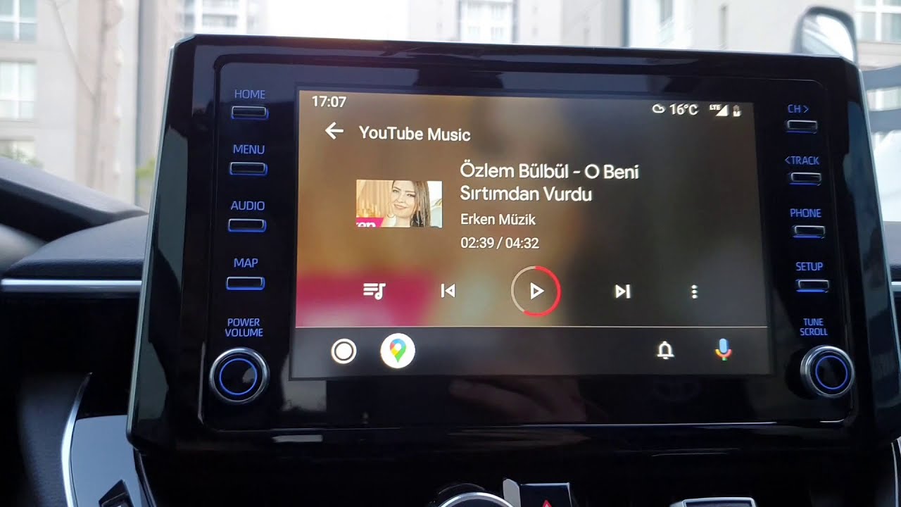 Toyota Corolla Android Auto yükleme 2020 ve üzeri modellerde