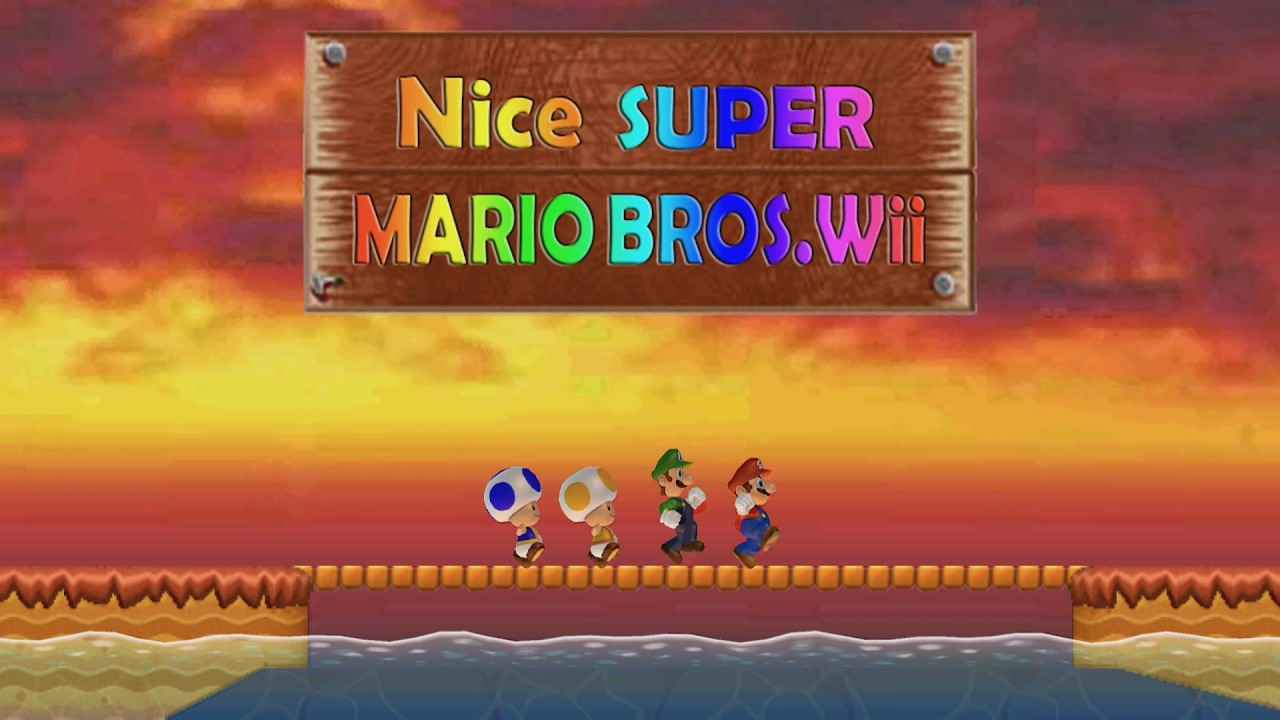 Nice Super Mario Bros.Wii 100% PLAYTHROUGH