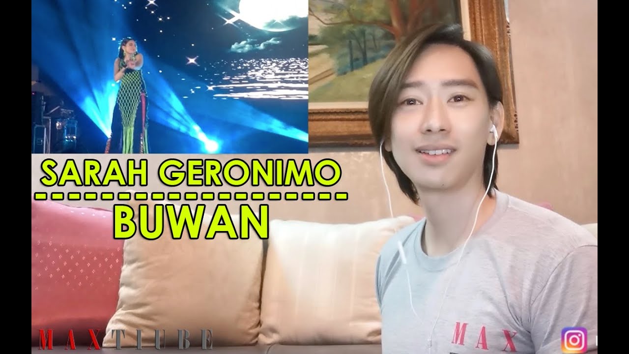 EVENTS SINGER REACTS TO SARAH GERONIMO | BUWAN | HONEST REACTION | MAX TIU  #SARAHGERONIMO  #BUWAN