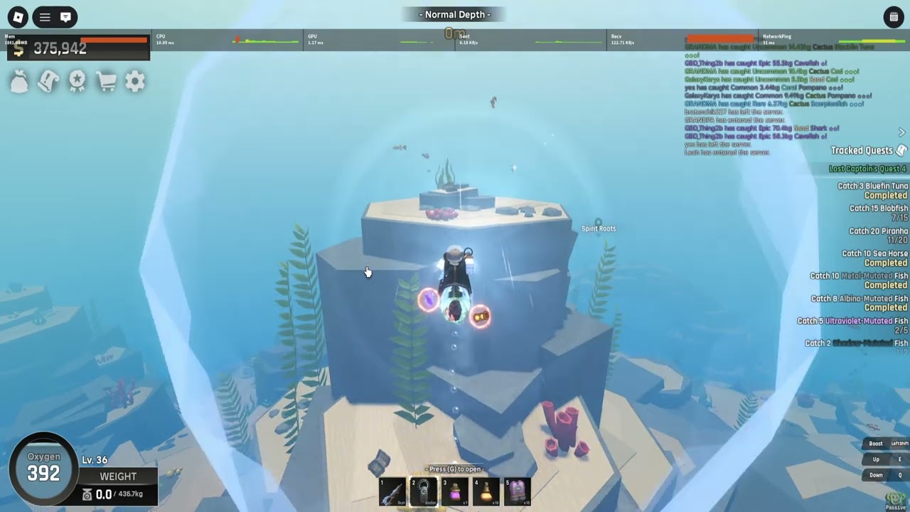 Abyss - How to find Sea Horses
